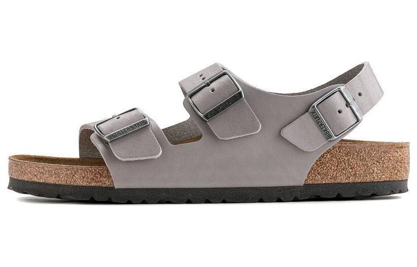 Кожаные пляжные сандалии Birkenstock Мужские Лаймовый Обычные 1022480 42