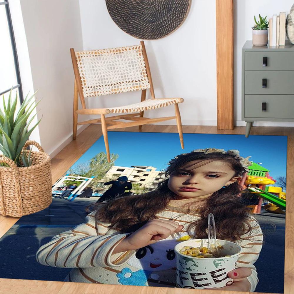 Customize Photo Personalized Picture Area Rug Perfect for Living Rooms Playrooms Outdoor Decorate Room Antislip Carpet Anime Office Decor