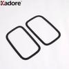 For Hyundai Venue      2024 Carbon Fiber Car Rear Fog Light Lamp Cover Trim Foglight Bezel Trims Accessories