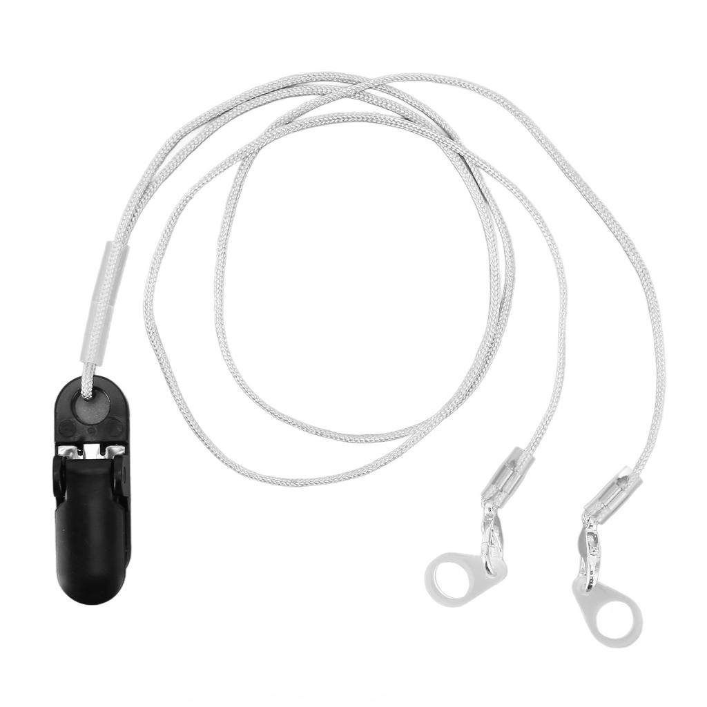 2pcs Sound Aid Clip Holder Lanyard Prevent Loss Ear Aids Accessories Sound Amplifier Clamp Rope