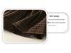 Wool Blend Elastic Waist Plaid Midi Skirt - Retro A-line for Autumn/Winter 2025