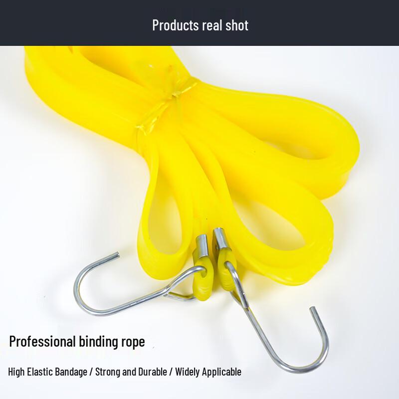 Haskid Elastic Luggage Bungee Cords (5-Pack)