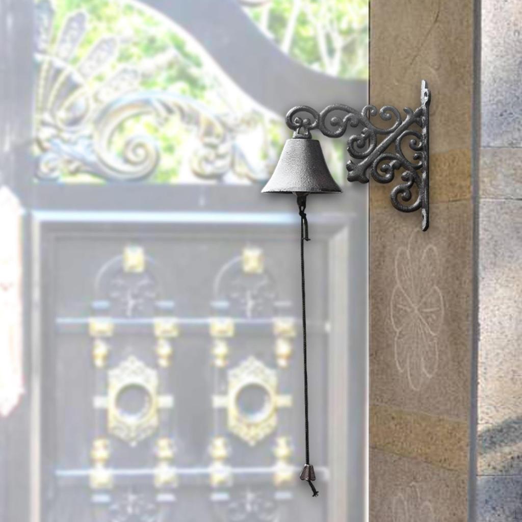 Manually Shaking Doorbell Hanging Bell Rustic for Ship House Decorative Door