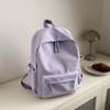 Portable Small Pack Solid Color Backpack Solid Color Handbag Student Shoulder Bag Korean Style Casual Backpack Outdoor