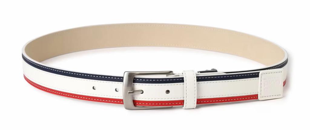 Gürtel Golf FR [Pin Bekleidung] Damen (Dreifarbiges Muster) / / 622-4282800 030_Weiß