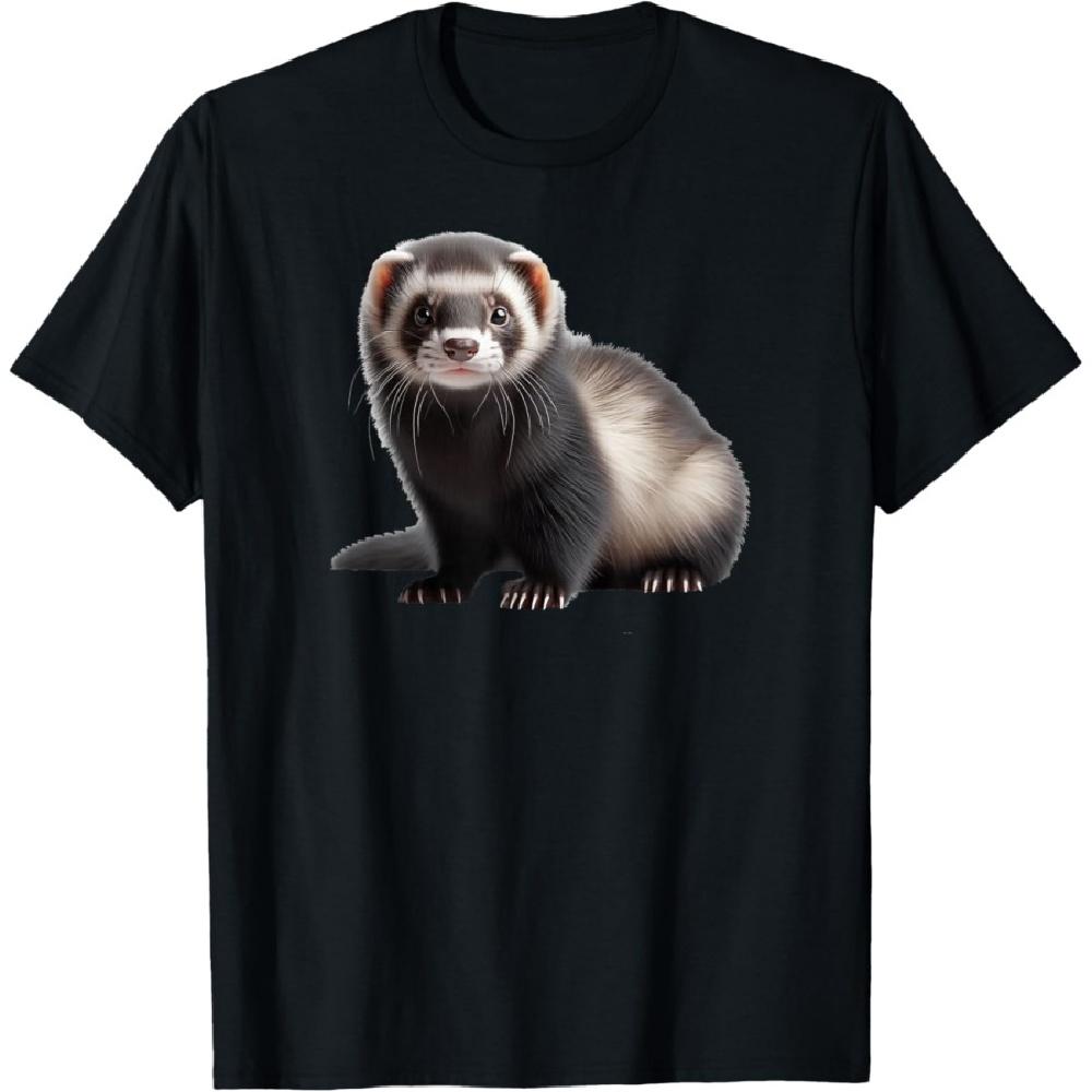 

Animal Series. Black Footed Ferret XXXXXL чёрный