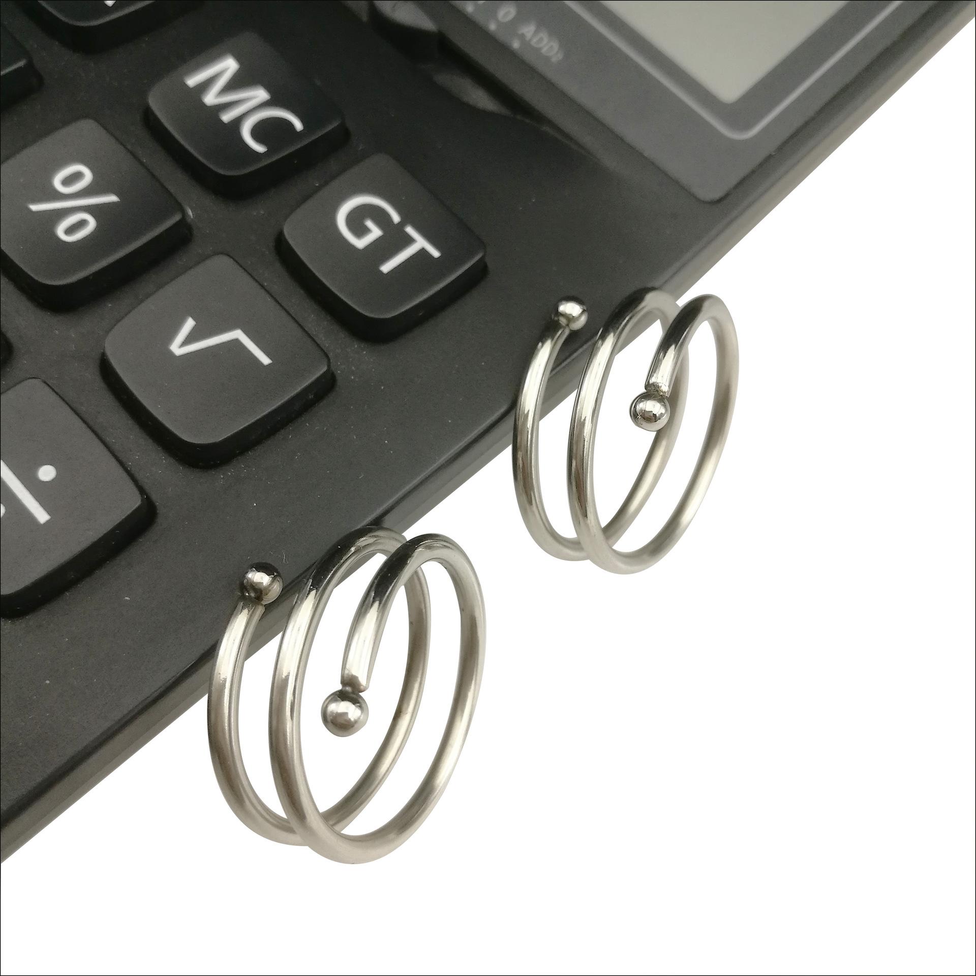 6 шт. пружинное кольцо из нержавеющей стали — фото 2