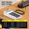 PALO Rechargeable Battery AA 1.2V Ni-MH Batteirse AA(HR6) 1300mAh and AAA(HR03) 600mAh NI-MH 2A/3A Rechargeable Batteries+6-slot charger