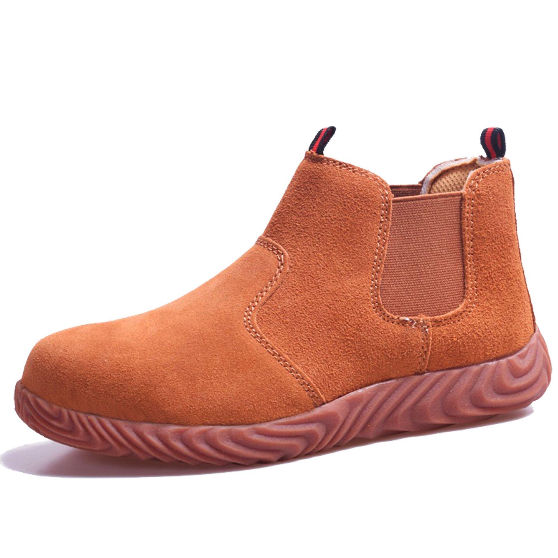 

Обувь для страхования труда, ударопрочная, устойчивая к проколам, однопедальная защитная обувь, рабочая обувь reddish brown; 36