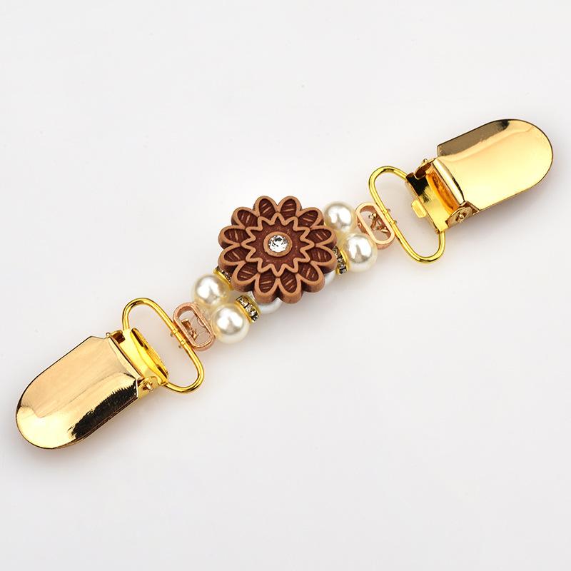Wish Vintage Brooch Clip Duck Beak Clip Scarf Cardigan Sweater Shawl Clip