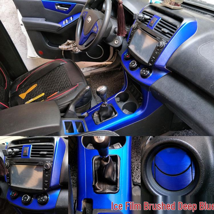 Lifan X60 Carbon Fiber Interior Decal Kit: Center Console Color Change