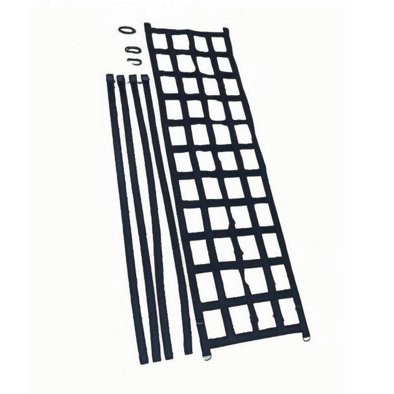 

Pickup Truck Tailgate Mesh Storage Net and Holder No чорний