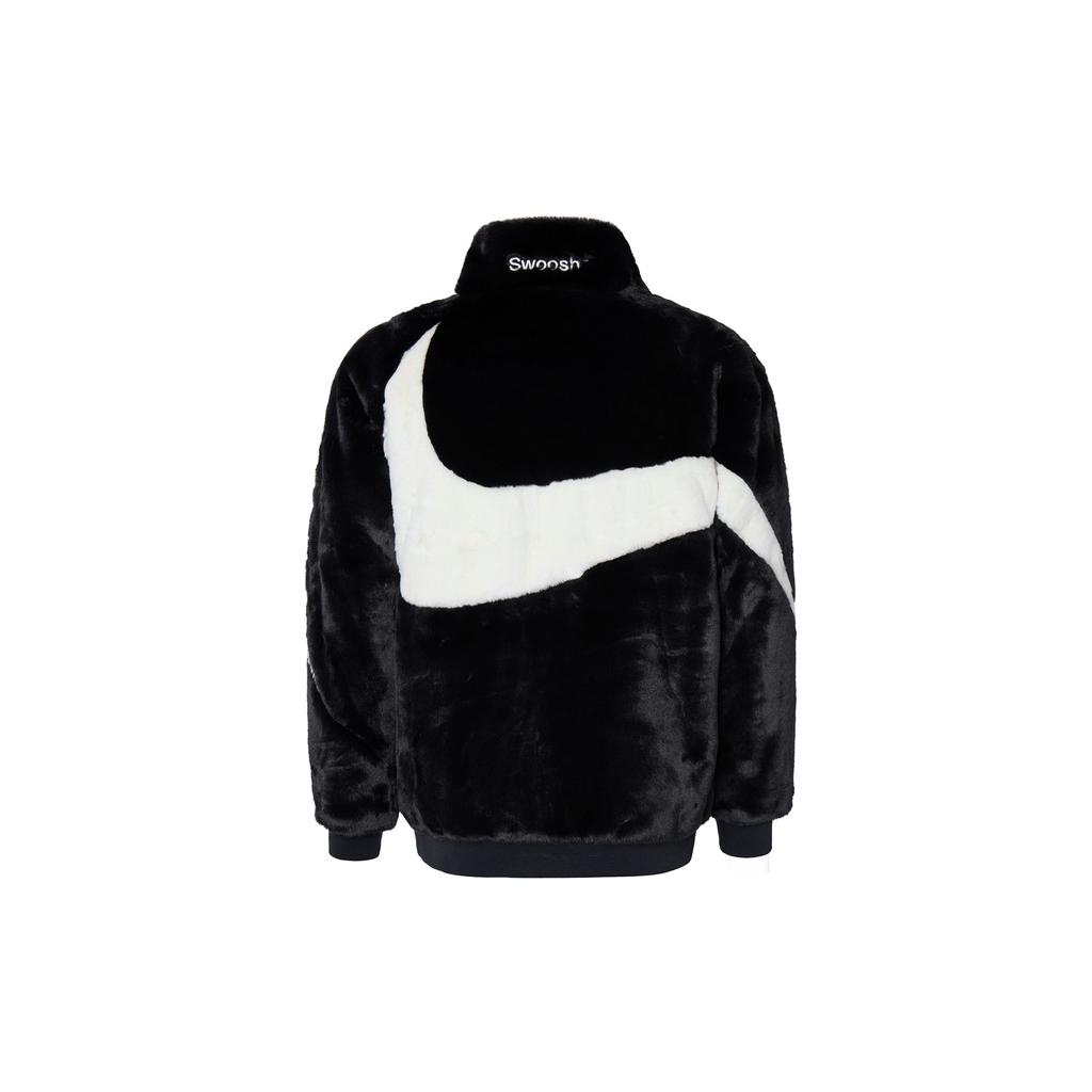 mens nike faux fur jacket