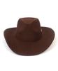 Yunibeosyeolkemiseuteuli Cowboy Wool Brown Fedora