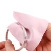 10/20pcs Polish Polishing Cloth Silver Color Cleaning  Polishing Cloth Soft Clean Wipe Wiping Cloth, Suitable for wiping jewelry