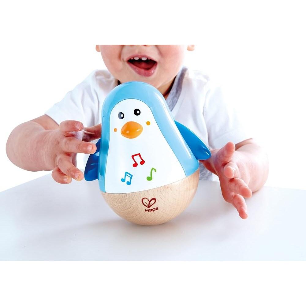 Hape Wobbling Penguin Toy E0331A