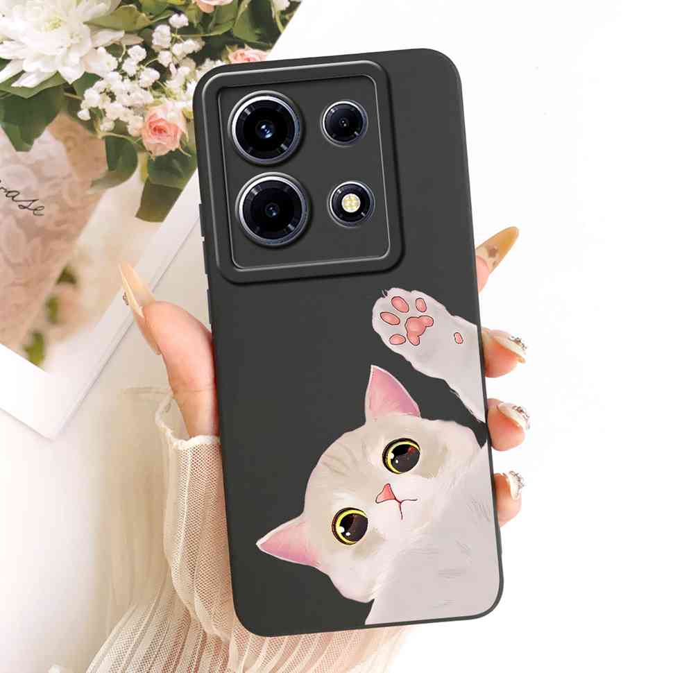 For Infinix Note 30 VIP 4G Case Sunflower Lucky Print Silicone Back Cover For Infinix Note30 VIP X6710 Bumper Phone Cases