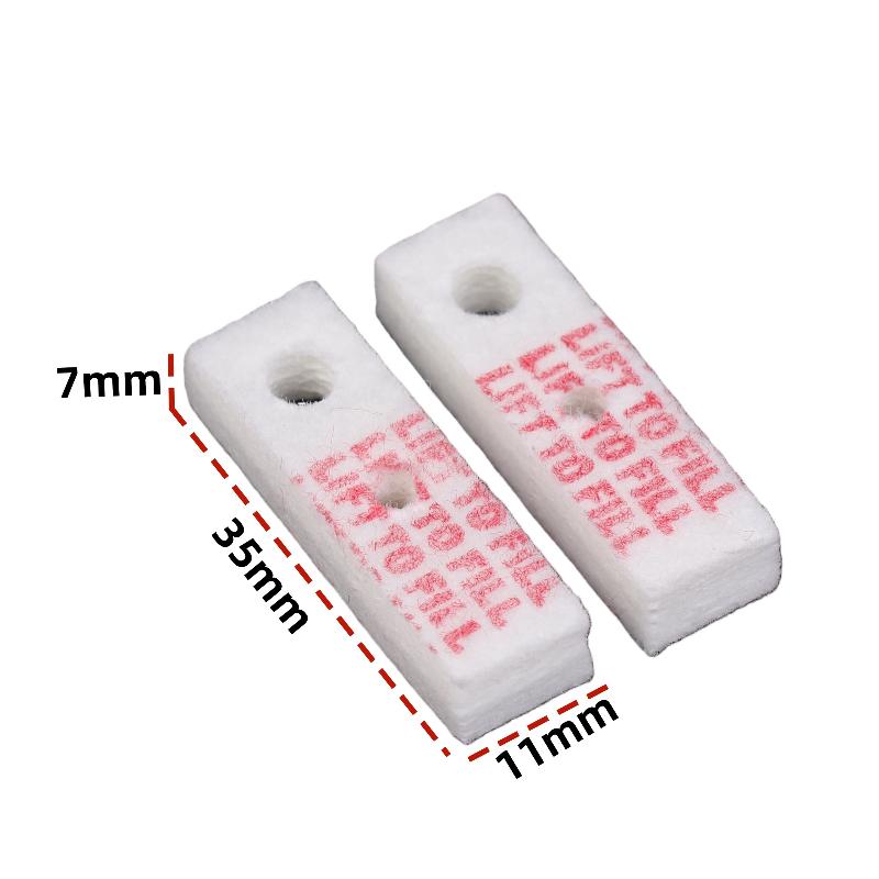 10/30Pcs Sealed Bottom Felt Oil Absorbent Cotton Pads Inner Sealing Gasket for Kerosene Petrol Replacement Absorbent Pads