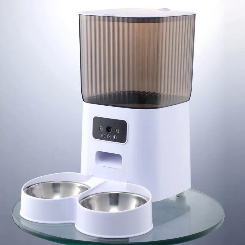 Large Capacity Smart Pet Feeding Machine Household Camera Pet Feeder Cat & Dog Automatic Food Dispenser