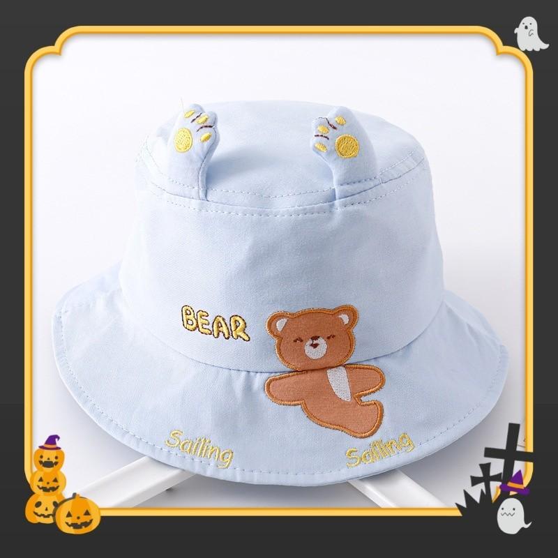 Liebevoller Baby-Sonnenhut für Frühling und Sommer Dünn und leicht Unisex Säugling Kleinkind Sonnenschutz Fischerhut