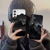 Black Mountain INS Design Phone Case For Samsung S25,24,21,22,23,20,S30,Ultra,Plus,Fe,Lite,Note,5G Black Soft