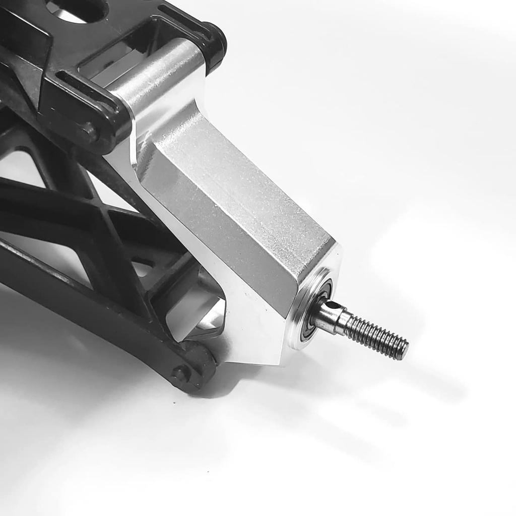 Kingfly Ultra-Lightweight Aluminum Alloy Rear Upright for Tamiya 1/10 4WD Super Hot Shot/Hot Shot 4WD