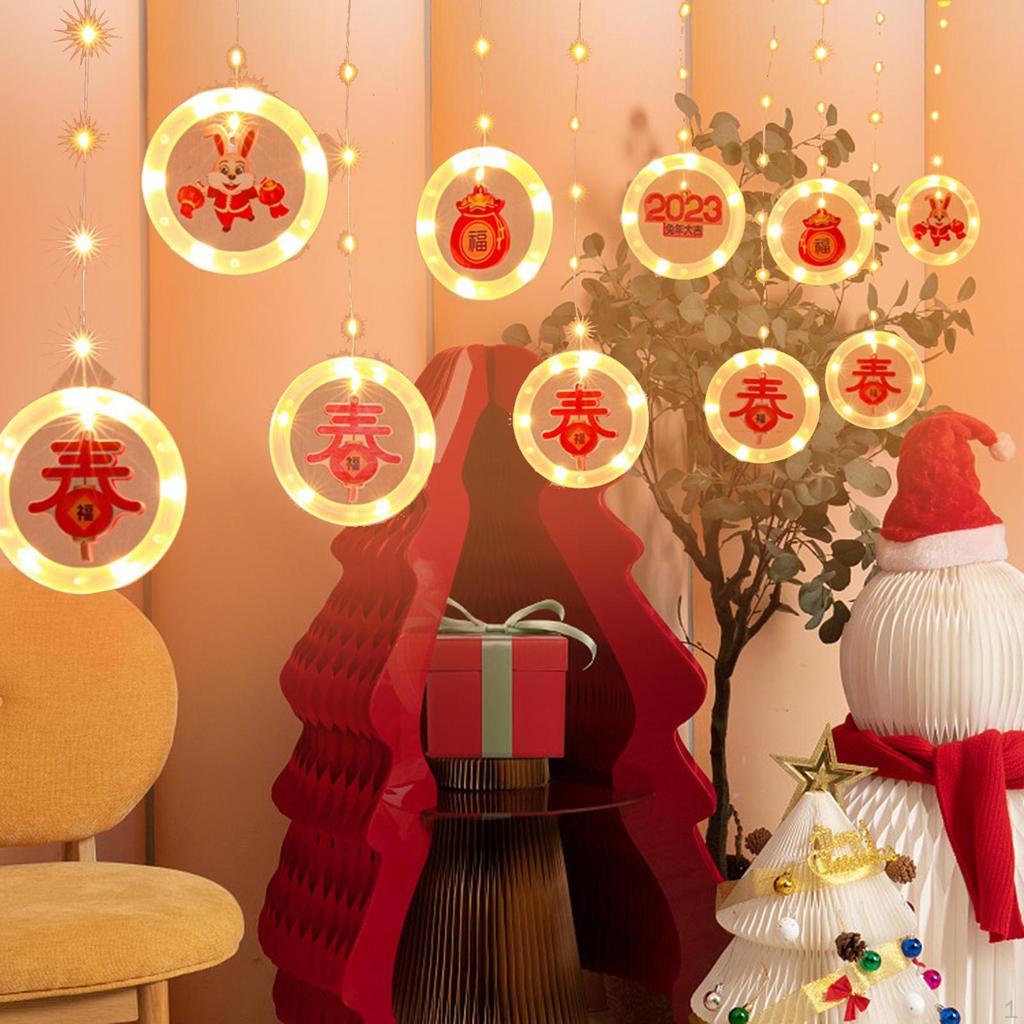 Chinese Year Icicle Light Outdoor Indoor Ornament Hanging