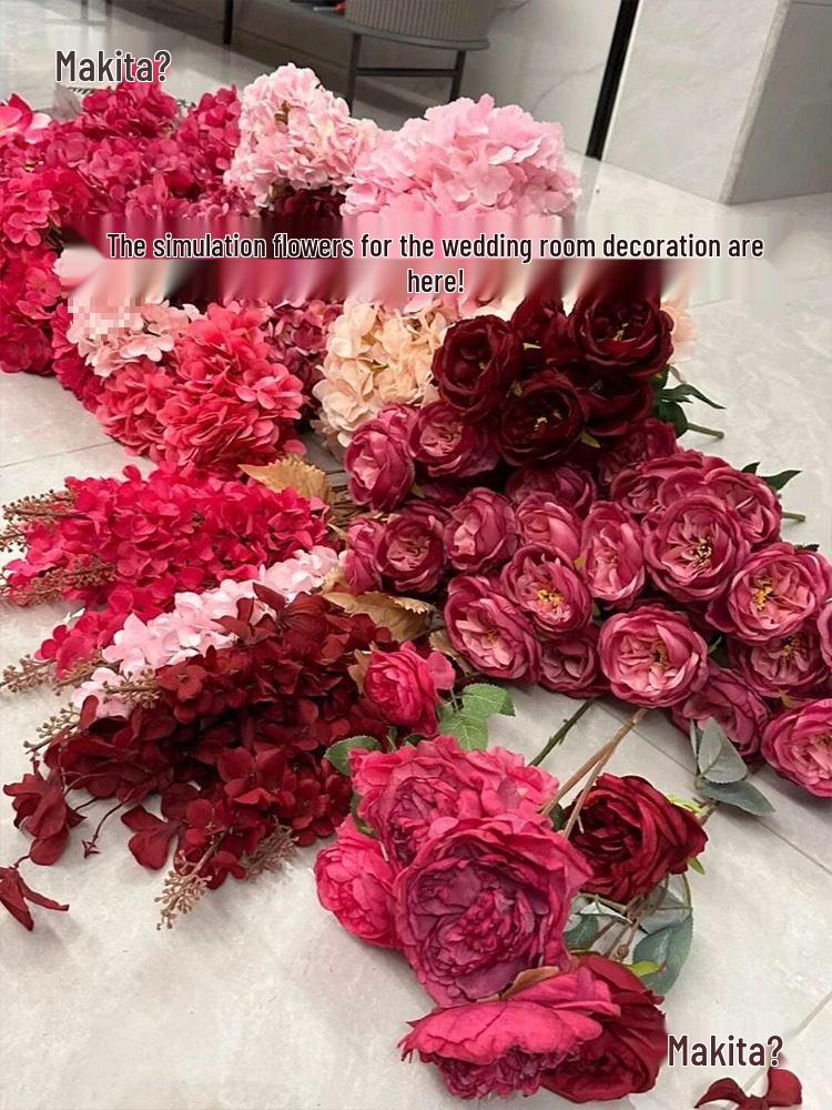 Romantic Wedding Decor: Artificial Flowers for Bedroom & Bridal Chamber