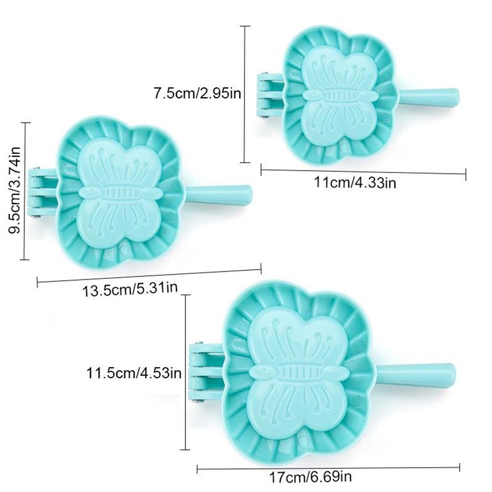 Benutzerfreundlicher Teigtaschenformer aus Kunststoff für exquisite Teigtaschen – Herzform