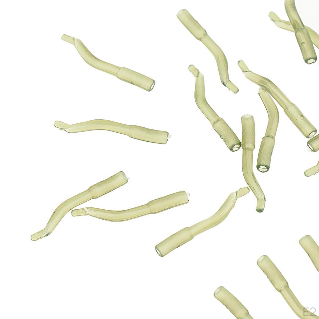 20 Pieces Carp Fishing Rigs Hook Aligner Line Tackle Accessories 21mm / 0.8inch