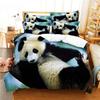 National Treasure Panda Bettwäsche-Set Bettbezug-Set 3D Bettwäsche Digitaldruck Queen-Size Bettwäsche-Set Modisches Design