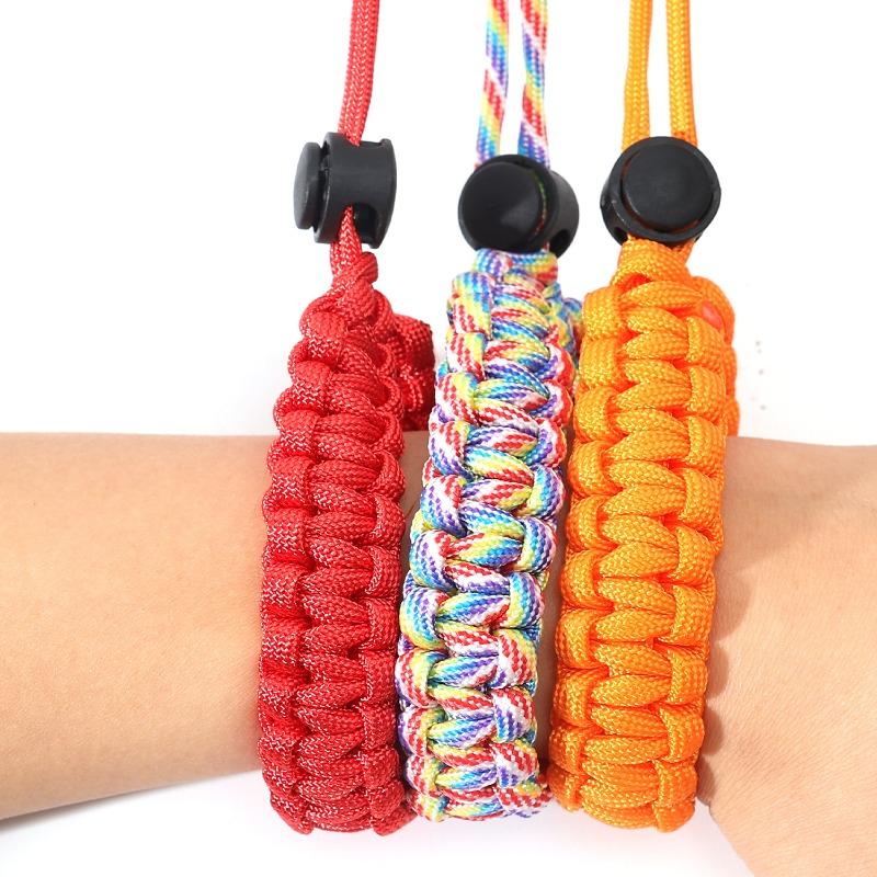Universal Phone Camera Wrist Strap Paracord Bracelet Adjustable for DSLR Sport Camera Phone Lanyard Quick Release Anti-Lost Rope