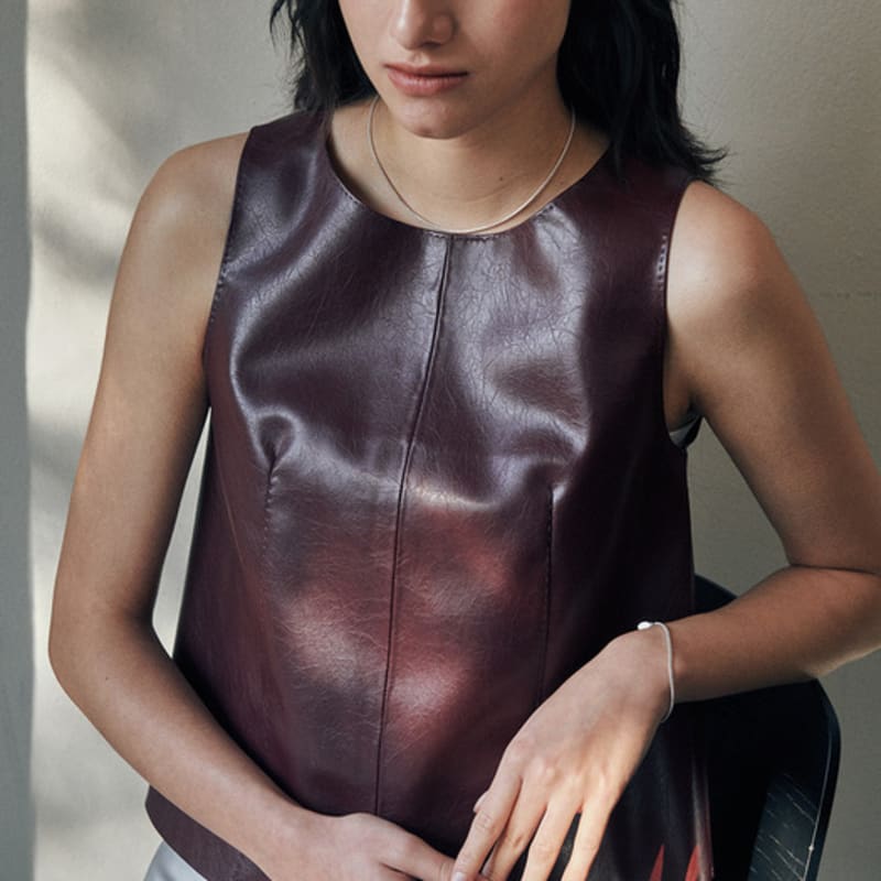 green [925 silver] Eight.silver.86 / end handle dew bracelet (silver)