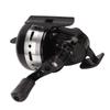 Fishing Spinning Reel Stainless Steel Metal Black 3.6:1 Gear Ratio Baitcasting Fishing Reel for Freshwater Saltwater