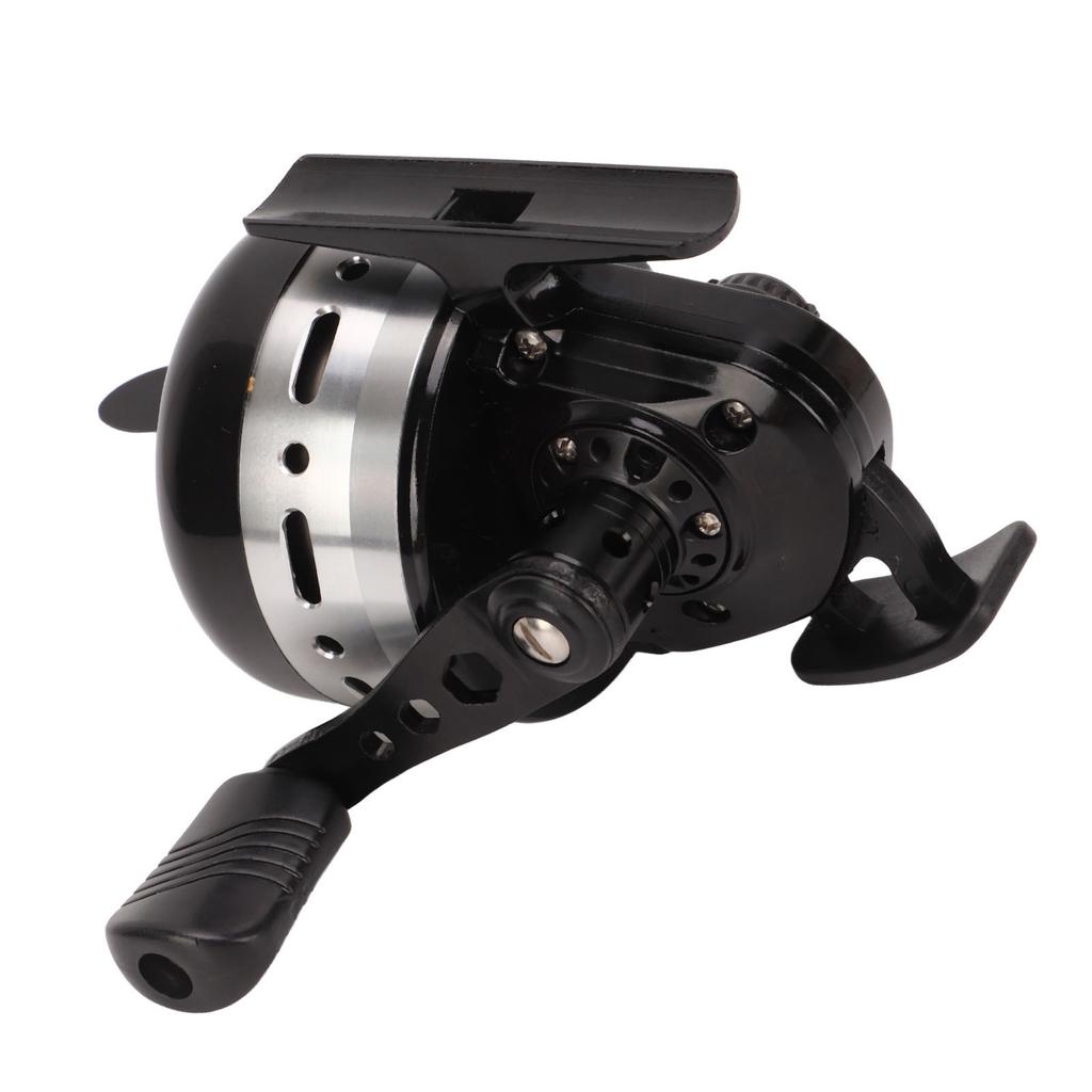 Fishing Spinning Reel Stainless Steel Metal Black 3.6:1 Gear Ratio Baitcasting Fishing Reel for Freshwater Saltwater