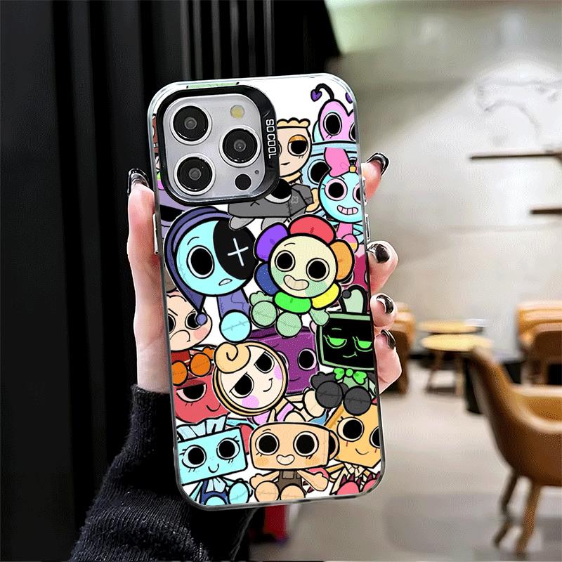 D-Dandys W-World Game Soft Phone Case for iPhone 15 16 17 Pro Max 17Air 16E 14 Plus 13 12 Mini Shockproof Cover Back Shell