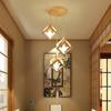 OEING Solid Wood Art Pendant Light
