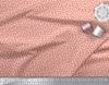 Soimoi Japan Crepe Satin Fabric Clover Leaves Small Print Fabric by Metre 42 Inch