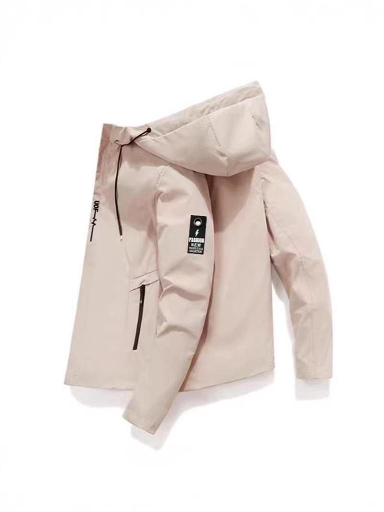 Men's Casual Hooded Jacket: 2025 Spring/Autumn, Plus Size, Versatile Workwear Trend