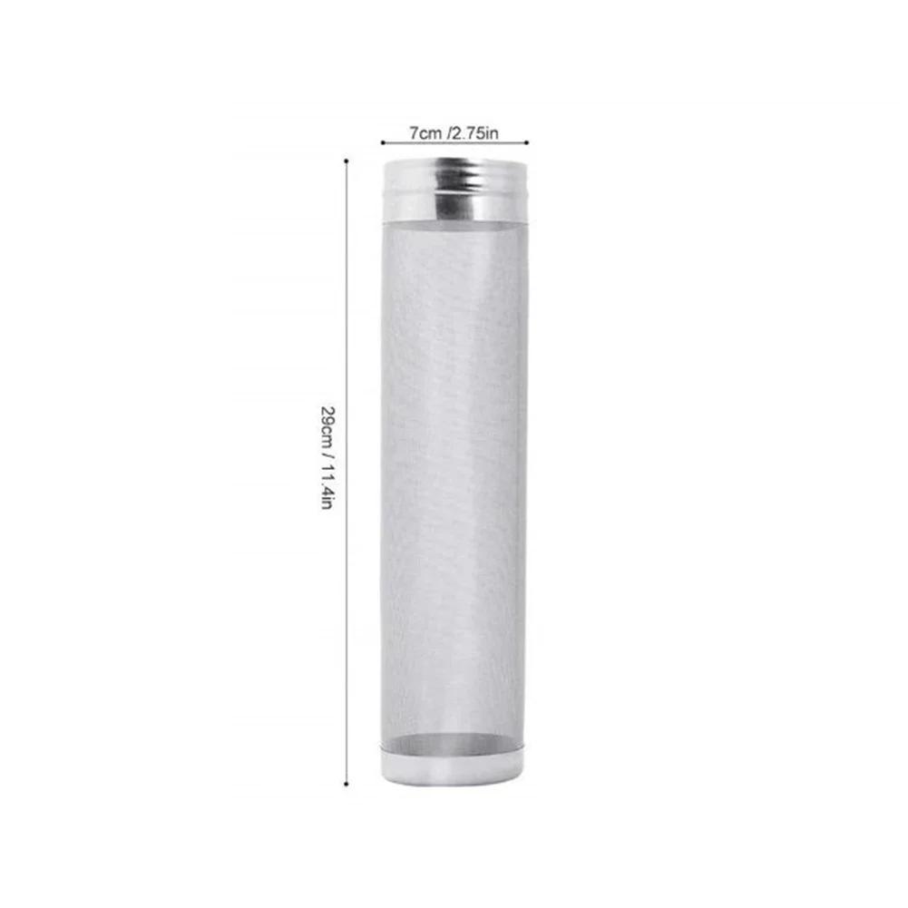 Beer Brewing Hopper 7*29cm/7*18cm Brewing Hopper Strainer 304 Stainless Steel 300 Micrometer Mesh Beer Brewing Accessories