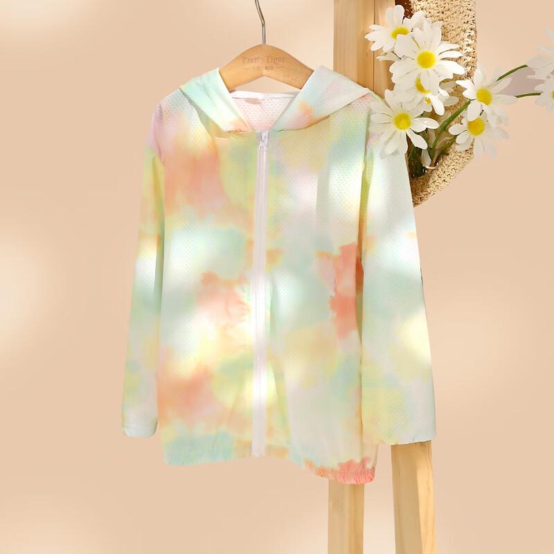 Xiaohu·Patty Girls' Patterned Summer Hooded Skin Jacket
