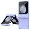 Case for Samsung Galaxy Z Flip7 FE / Z Flip6, Slim Leather, Purple