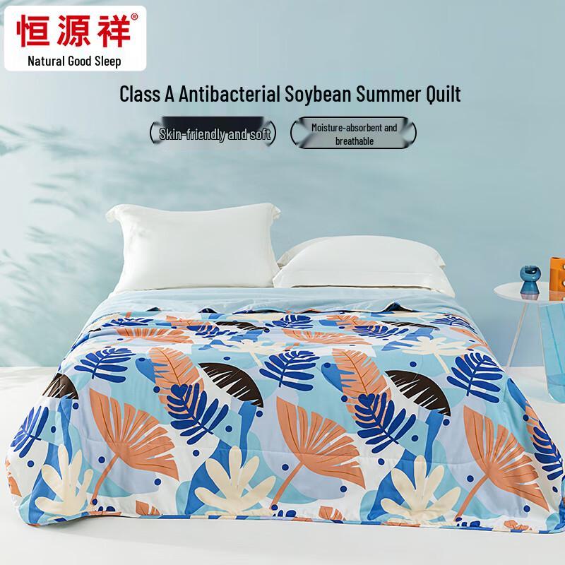 

Hengyuanxiang Class A Antibacterial Soy Fiber Summer Quilt