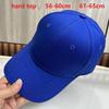 Soft Top Cotton Men Women Oversize XXL Baseball Caps Adjustable Dad Hat for Big Heads 57-65cm Extra Large Low Profile Golf Hats