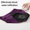 Women's Mid-waist Solid Color Menstrual Briefs Leak-proof Period Pants Breathable Absorbent Crotch Sanitary Panties