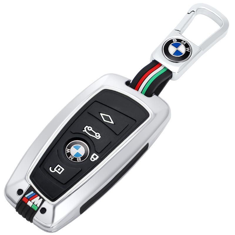 BMW Car Key Case for 1 Series, 3 Series (320li/325li), 5 Series (520/525li), 7 Series, X3, X5.