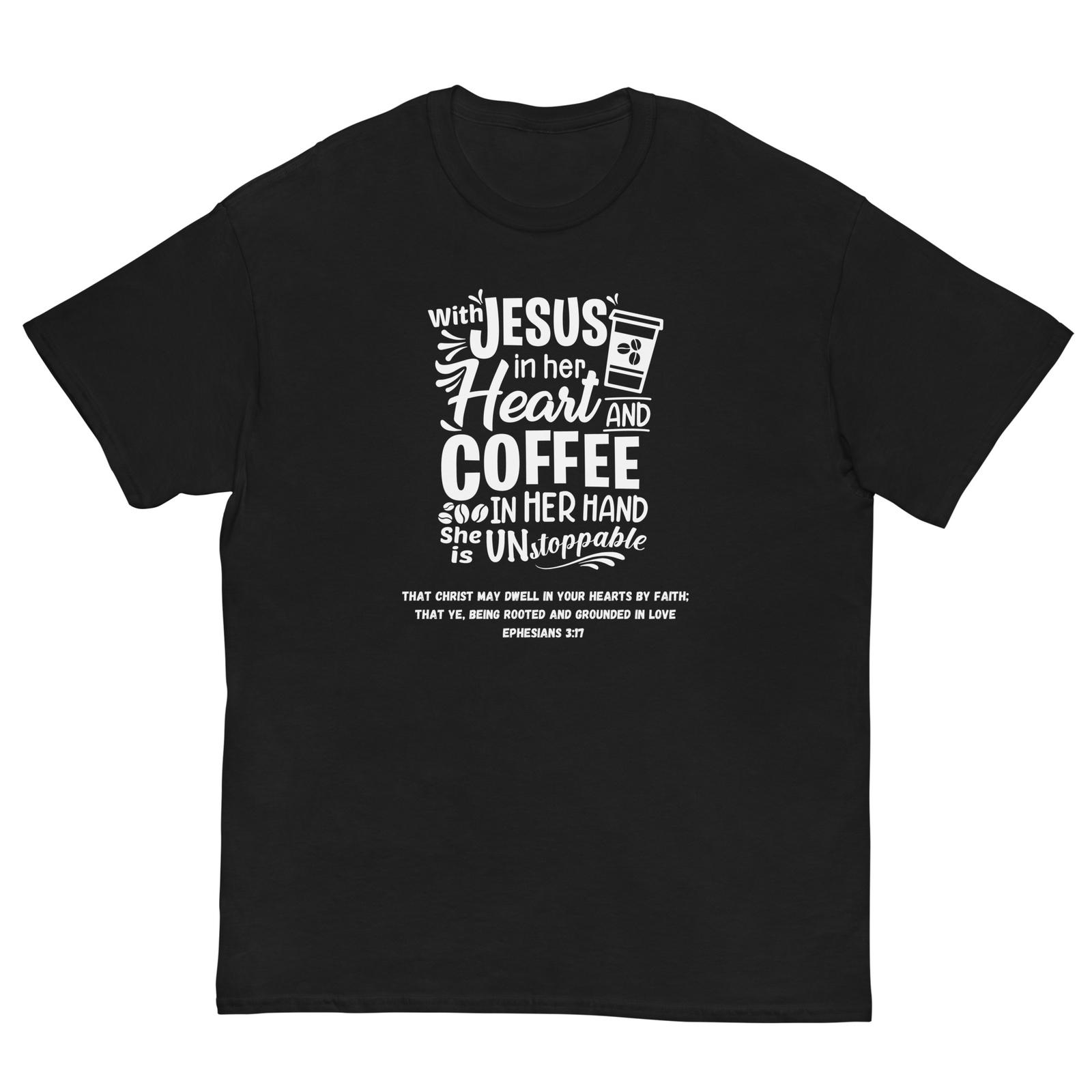 Ephesians 3:17 VBS Christian Shirt XL