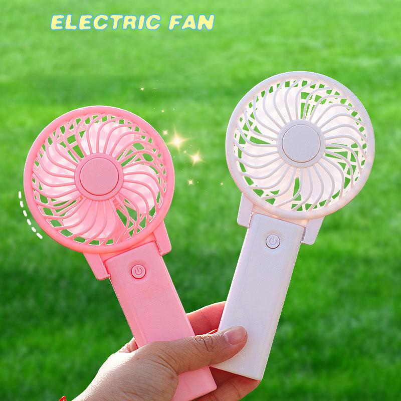 

Super Mini Fan Portable Hand Held Fan Kids Outdoor Travelling or Indoor Office Children s fan білий