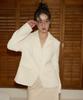 Salon De Yohn Classic Tweed Jacket_ Ivory