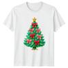Christmas Tree Bows Holiday Unisexs TShirt Unisexs Tee Graphic Unisex Top